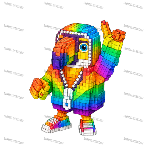 Rainbow Tuff Toucan